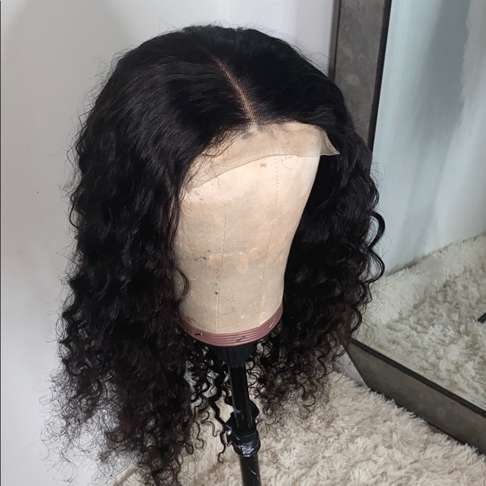 24 Inch Curly 5x5 Closure Wig